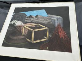 Original Lithographie «  WYSS, Franz, Anatol », Signiert!